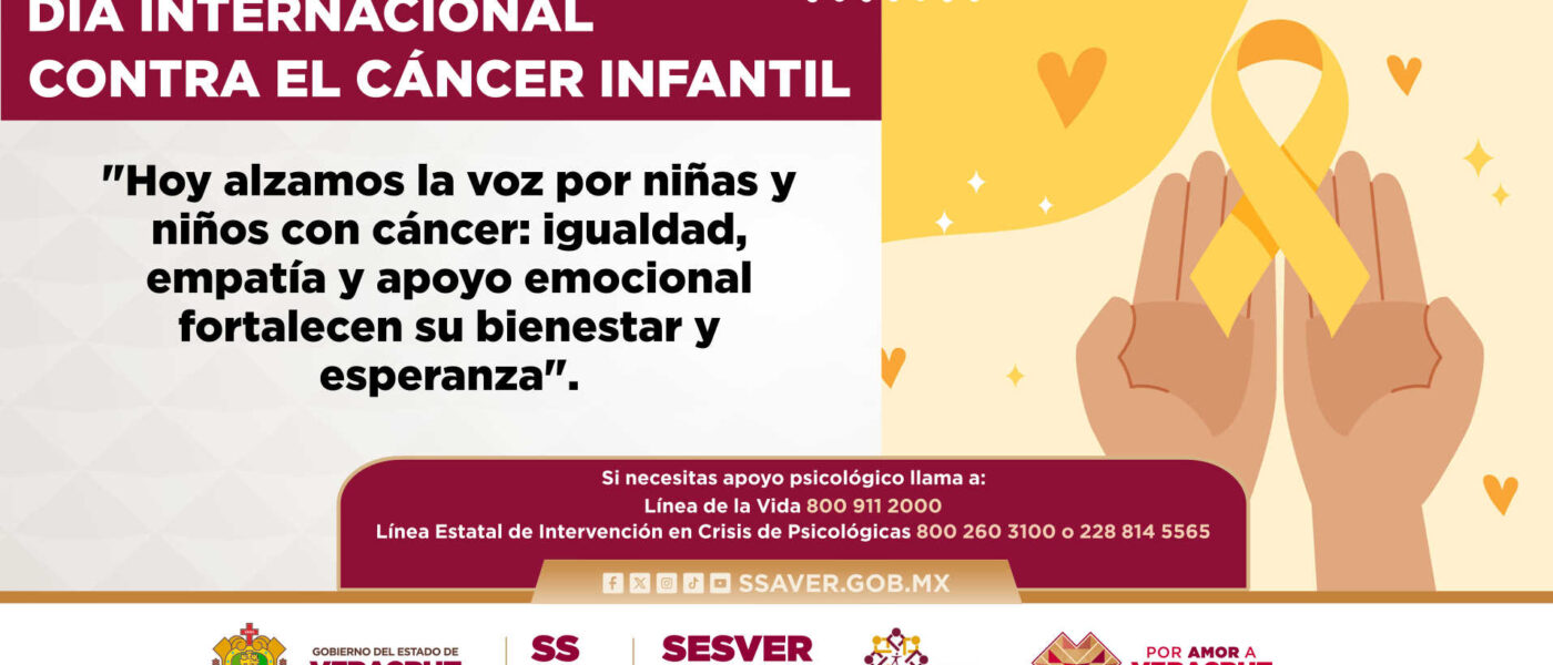 15 de febrero | Día Internacional contra el cáncer infantil