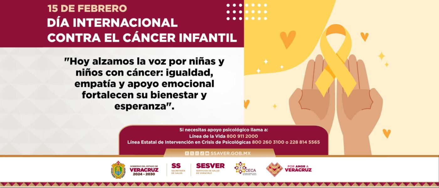 15 de febrero | Día Internacional contra el cáncer infantil