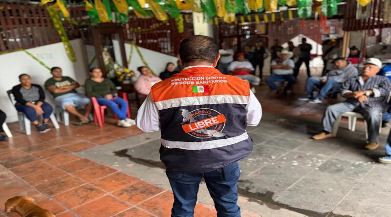 Implementa Salud operativo preventivo para fiestas de La Candelaria en Tlacotalpan