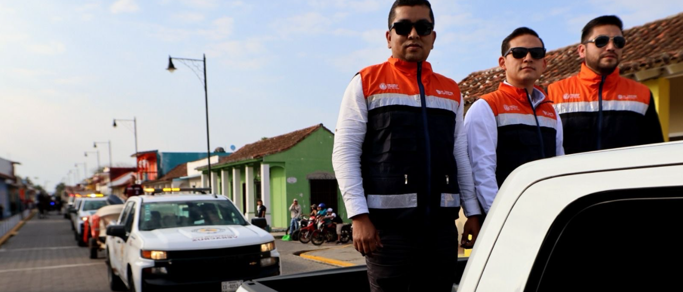 DPRS PRESENTE EN EL DESFILE DE AUTORIDADES INTERINSTITUCIONALES