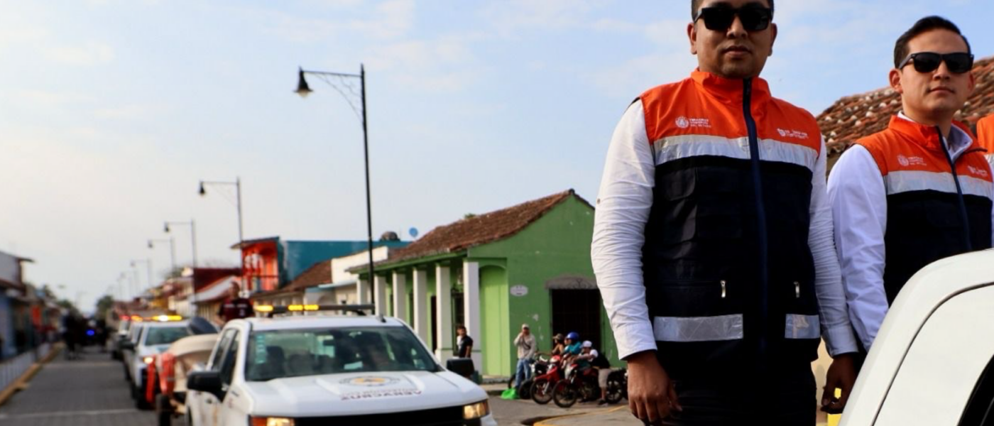 DPRS PRESENTE EN EL DESFILE DE AUTORIDADES INTERINSTITUCIONALES
