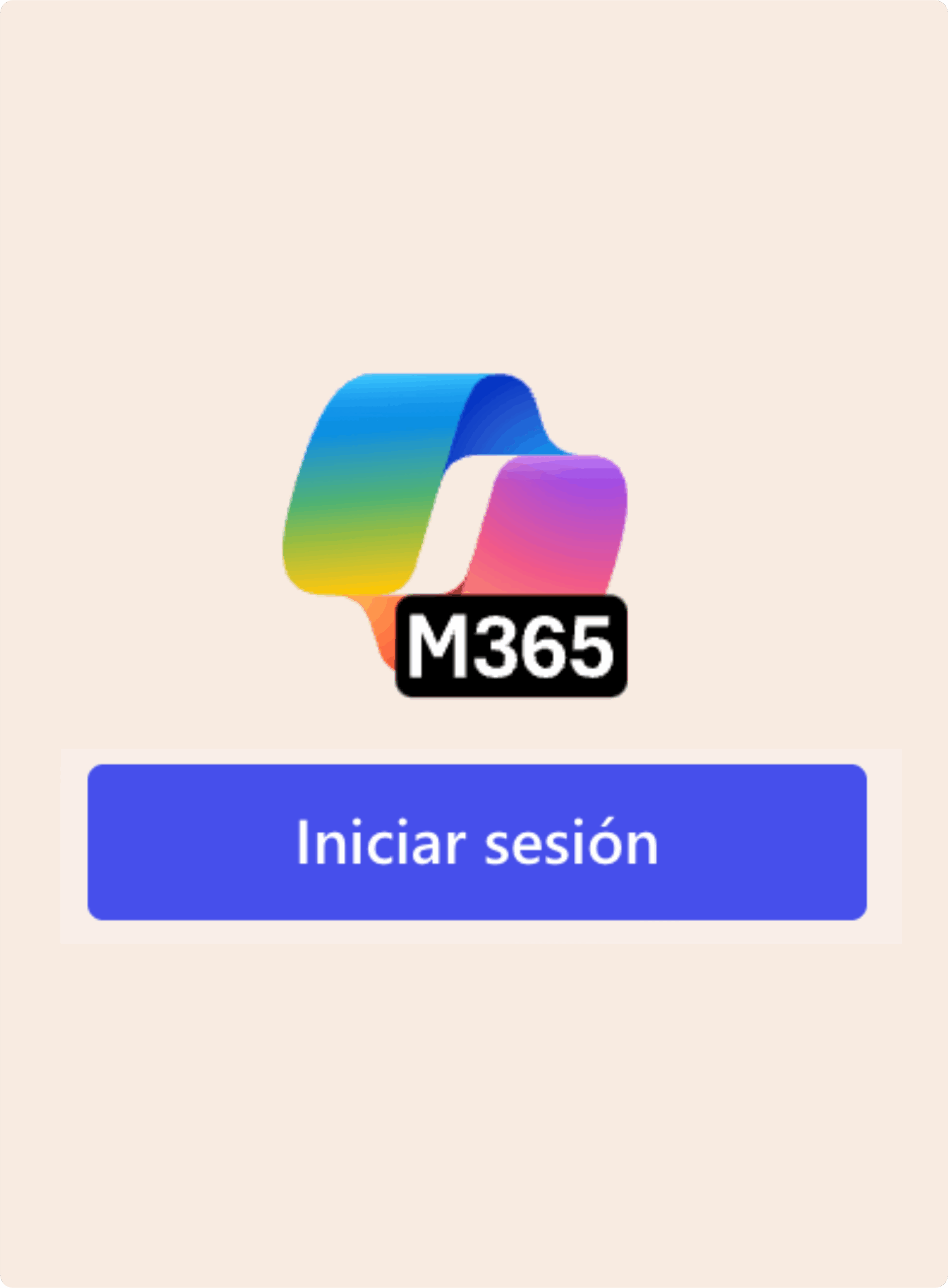 Botón para acceder al correo 365