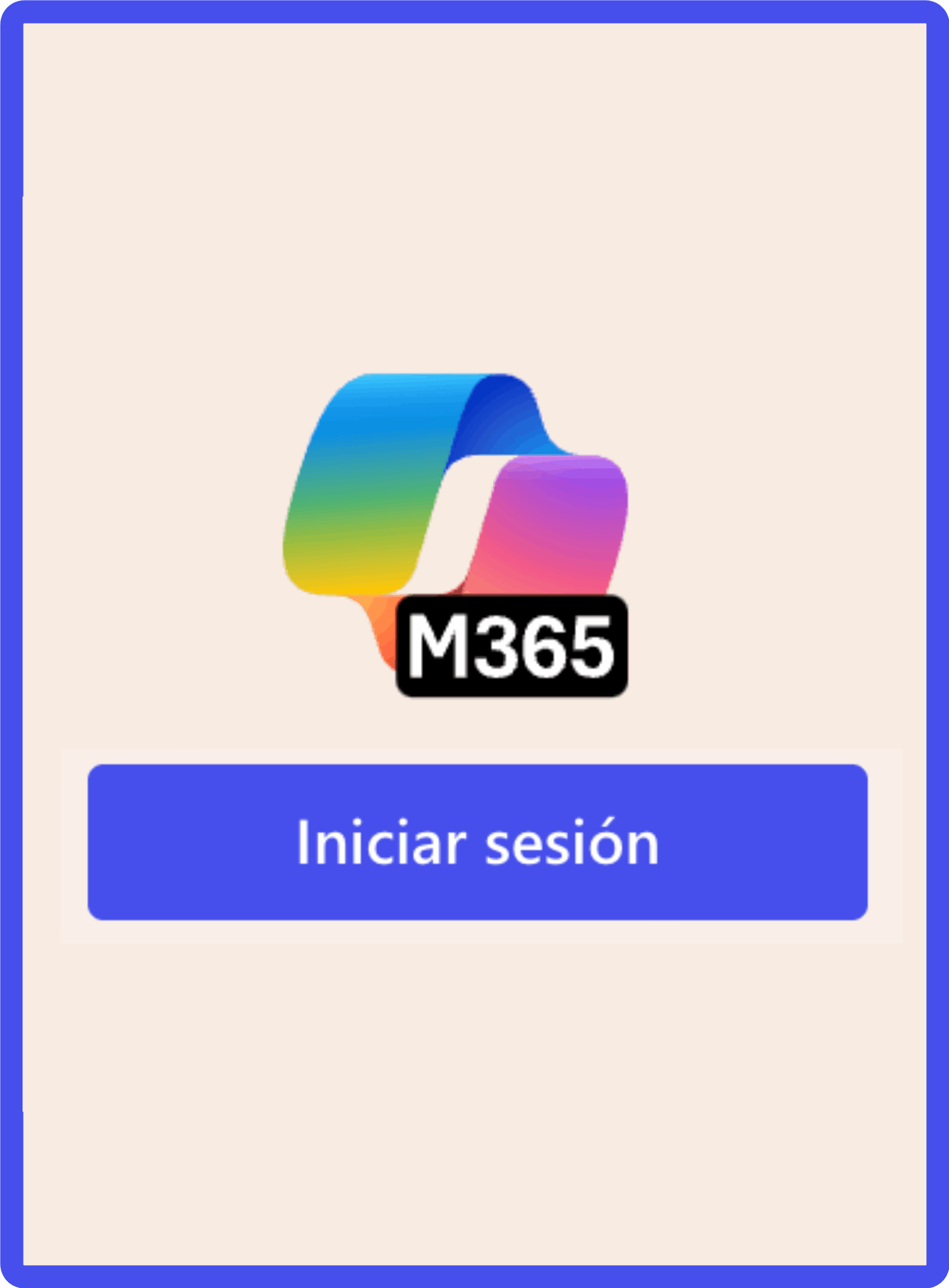 Botón para acceder al correo hover