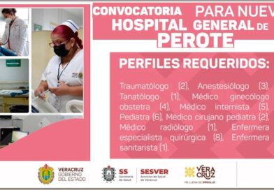 Hospital General de Perote te invita a formar parte de su equipo