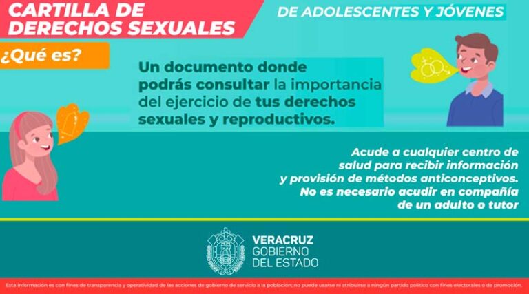 ¿Sabías que puedes adquirir la Cartilla de derechos sexuales dé
