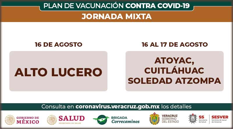 Jornada de vacunación en varios municipios