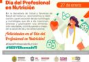 27 de enero | Día del Profesional en Nutrición