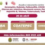 ¡Atención población de Córdoba, Coatepec, Cosoleacaque!