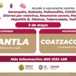 Campaña el “Gran Vacunatón, Misantla y Coatzacoalcos