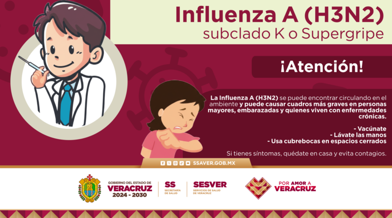 ¡Atención! La Influenza A (H3N2) se puede encontrar circulando en el ambiente