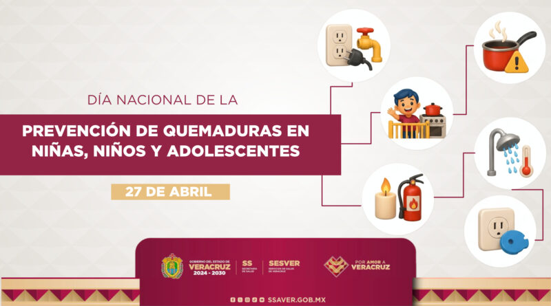Quemaduras en niñas, niños y adolescentes